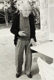 Marc Chagall an seinem 96. Geburtstag
