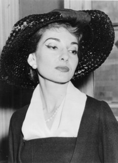 Maria Callas en 1958