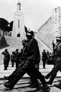 L'armée allemande dans Verdun. 1940