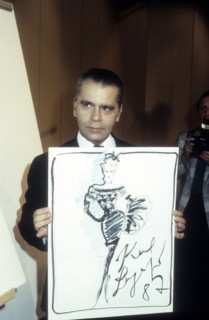 Karl Lagerfeld, 1987