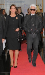 Karl Lagerfeld et Caroline de Monaco, 2011