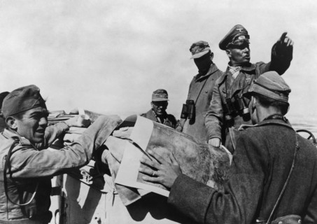 Rommel, Erwin 1891-1944
Officer, general field marshall, germany
commander of the german africa corps Feb.41-March 43 (WWII) 
during the second offensive to the Cyrenaika from end of
Jan. 1942 on:...