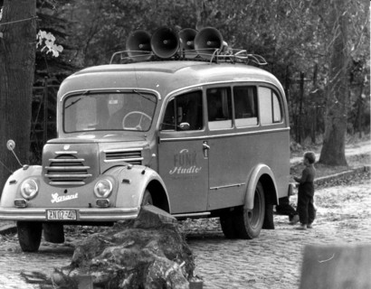 Camion de propagande du parti socialiste allemand, 1961