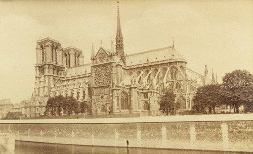 La cathédrale Notre-Dame de Paris vers 1900