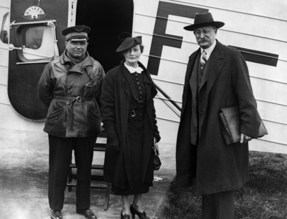 Maurice Rossi, Léon Blum et sa femme, 1936