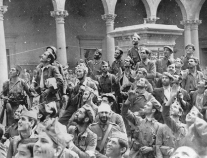 Spain La Mancha Castile Toledo: Spanish Civil War The defenders of Alcazar fortress