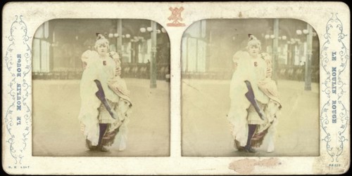 Louise Weber dit La Goulue, vers 1890.