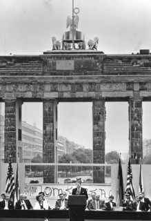 Ronald Reagan à Berlin, 1987