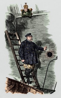 Otto von Bismarck, caricature