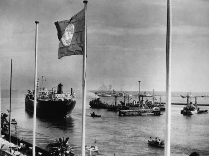Canal de Suez, 1957