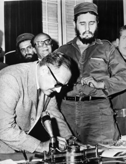 Fidel Castro et Manuel Urrutia à Cuba en 1959