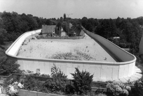 Vue de Hermsdorf, quartier de Berlin Ouest, 1982