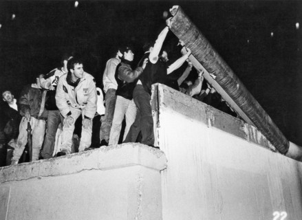 Chute du mur mur de Berlin, 1989