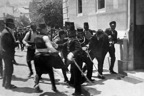 Assassinat de Sarajevo, 1914
