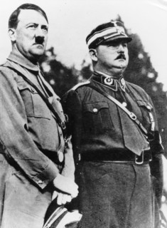 Adolf Hitler et Ernst Röhm