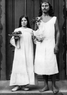 Gustav Nagel et sa première femme, Maria Anna Konhäuser