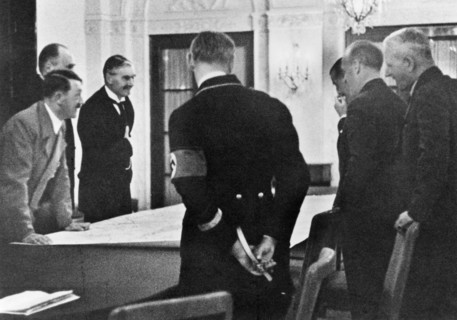 Rencontre Hitler - Chamberlain en 1938