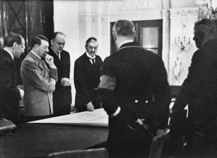 Rencontre Hitler - Chamberlain en 1938