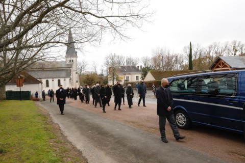 Obsèques du Président Valéry Giscard d'Estaing, Authon (Loir-et-Cher), le 5 décembre 2020