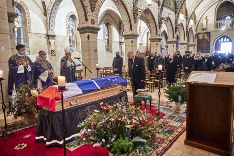 Obsèques du Président Valéry Giscard d'Estaing, Authon (Loir-et-Cher), le 5 décembre 2020