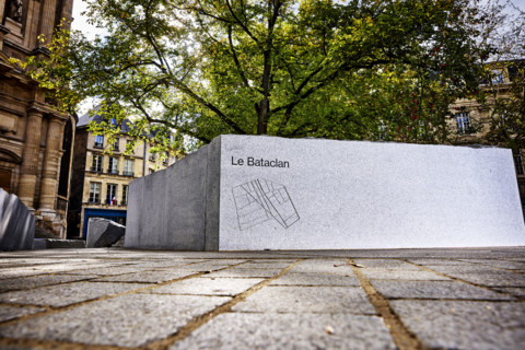 Jardin du 13 Novembre 2015 à Paris