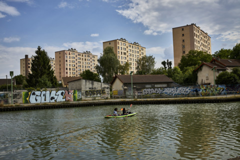 De Sevran à Pantin en Kayak