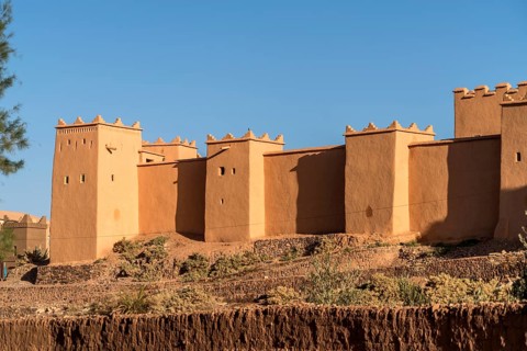 Fortress Kasbah Taourirt, Morocco