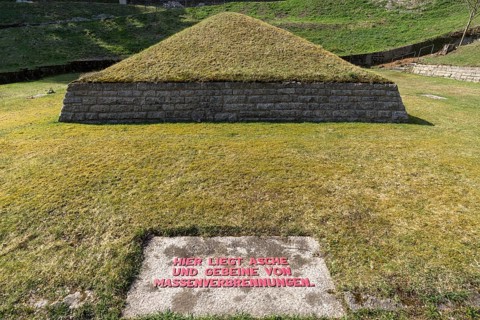 Ash Hill from the mass burns in the Valley of Death