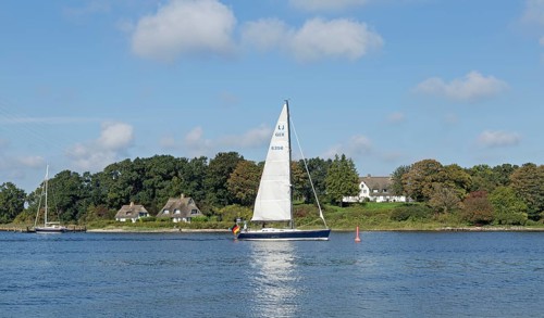 Sailboat on the Schlei