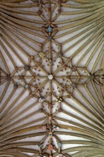 Decoration of the ceiling in the cloister
