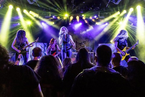 The Swiss women Metalband Burning Witches live