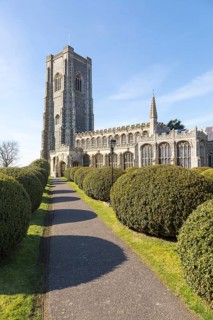 Historic village parish church of Saint Peter and Saint Paul
