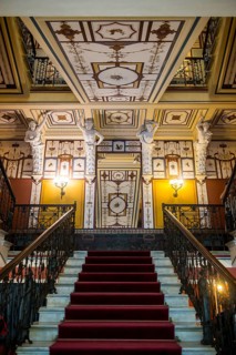 Staircase in the Achilleion palace