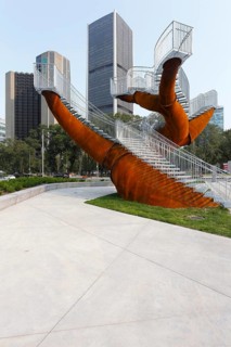 Steel sculpture