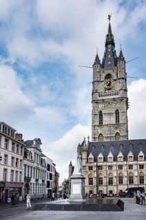 Tower Belfried with cloth hall