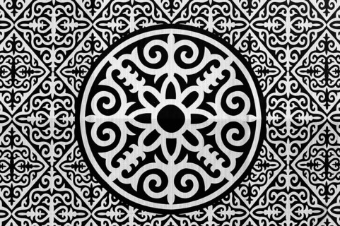 Kyrgyz motive