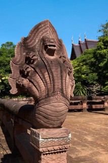 Naga figure at Wat Phuttha Nimit Phra Saiyat