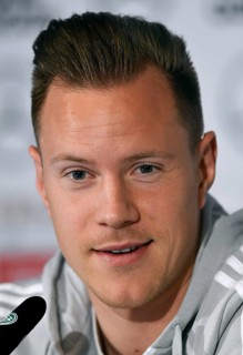 Press conference with goalkeeper Marc-Andre ter Stegen (FC Barcelona) in front of the friendly match against Spain