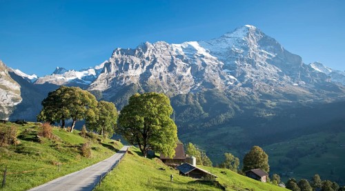 Eiger with Eiger north face