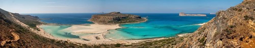 Lagoon with sandy beach