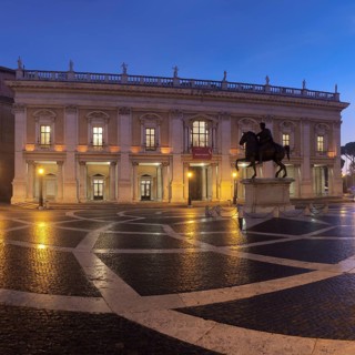 Capitol Square with equestrian statue
