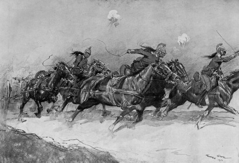 Dragons squadron charge