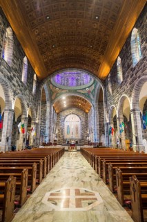 Interior of the Galway cathedral