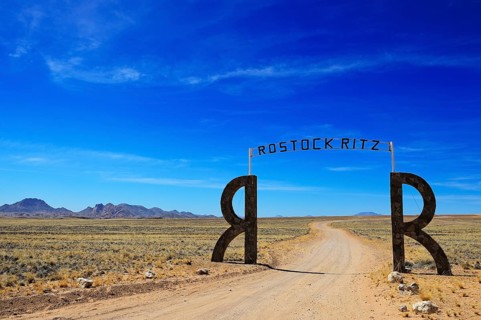 Entrance to the private lodge Rostock Ritz