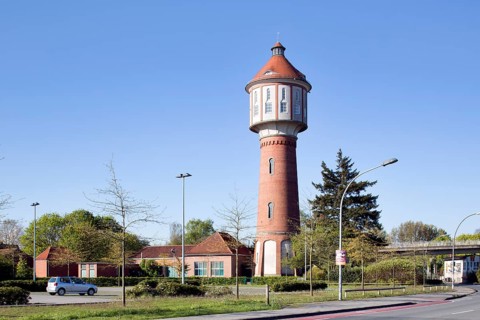 Historic water tower of 1909