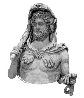 Bust of Commodus as Hercules