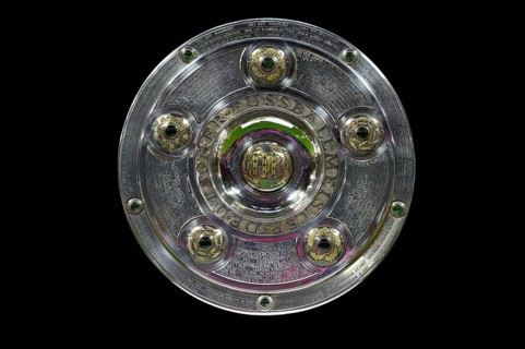 Championship trophy of the 1st Bundesliga