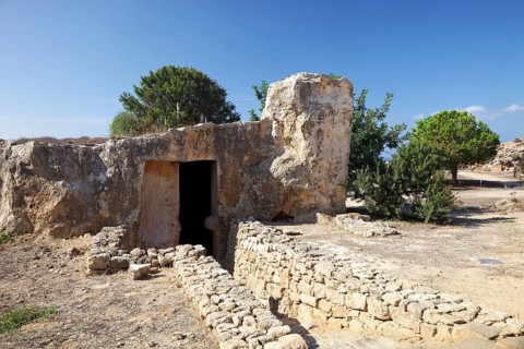 Archaeological excavation site