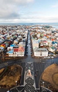 Streets and houses