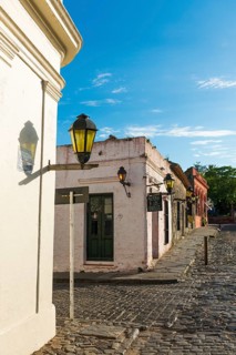 Colonial houses in the historic centre of Colonia del Sacramento